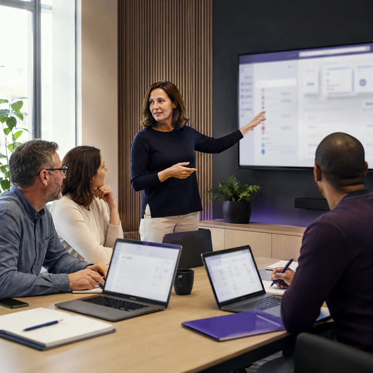 Formation Microsoft 365 en équipe autour d’un projet collaboratif